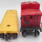 Lionel O Gauge Assorted Freight Cars: 121800, 9061 [2] VG