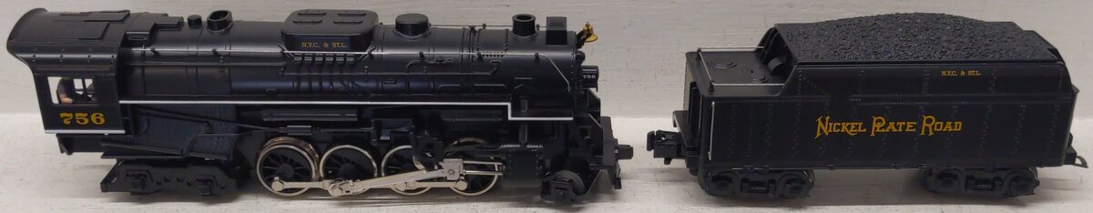 Lionel 6-38087 Nickel Plate Road 2-8-4 Berkshire Steam Locomotive w/ Tender #756 EX/Box
