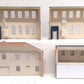Bachmann HO Scale Assorted Resin Buildings: 35001, 35005, 35007 [4] EX