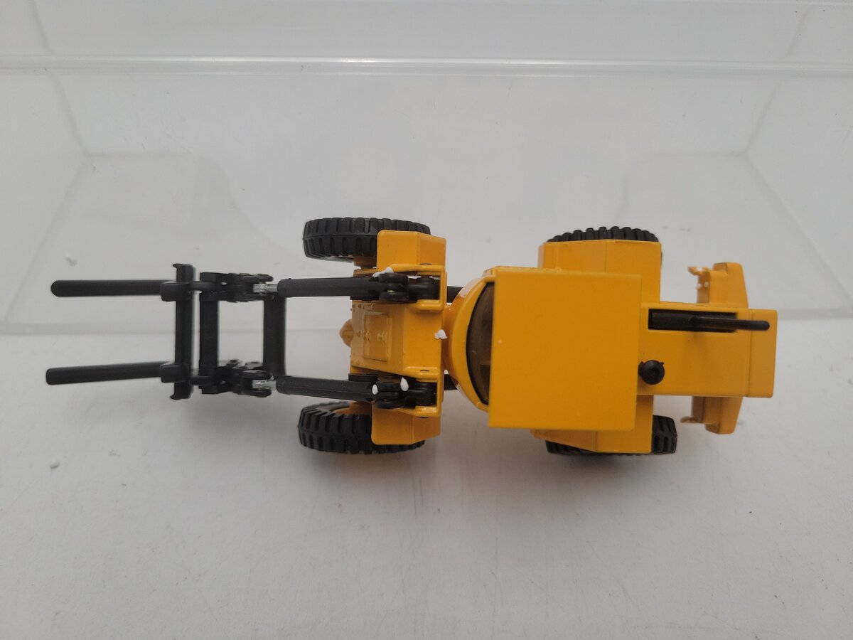 Joal 163 1:50 Scale Yellow Volvo BM L70 Compact W/Pallet Fork Diecast Metal