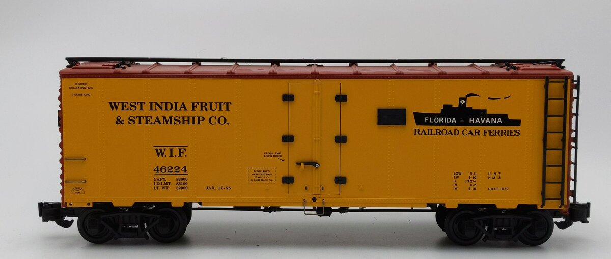 Aristo-Craft 46224 G Scale West India Fruit Refrigerator Car EX/Box