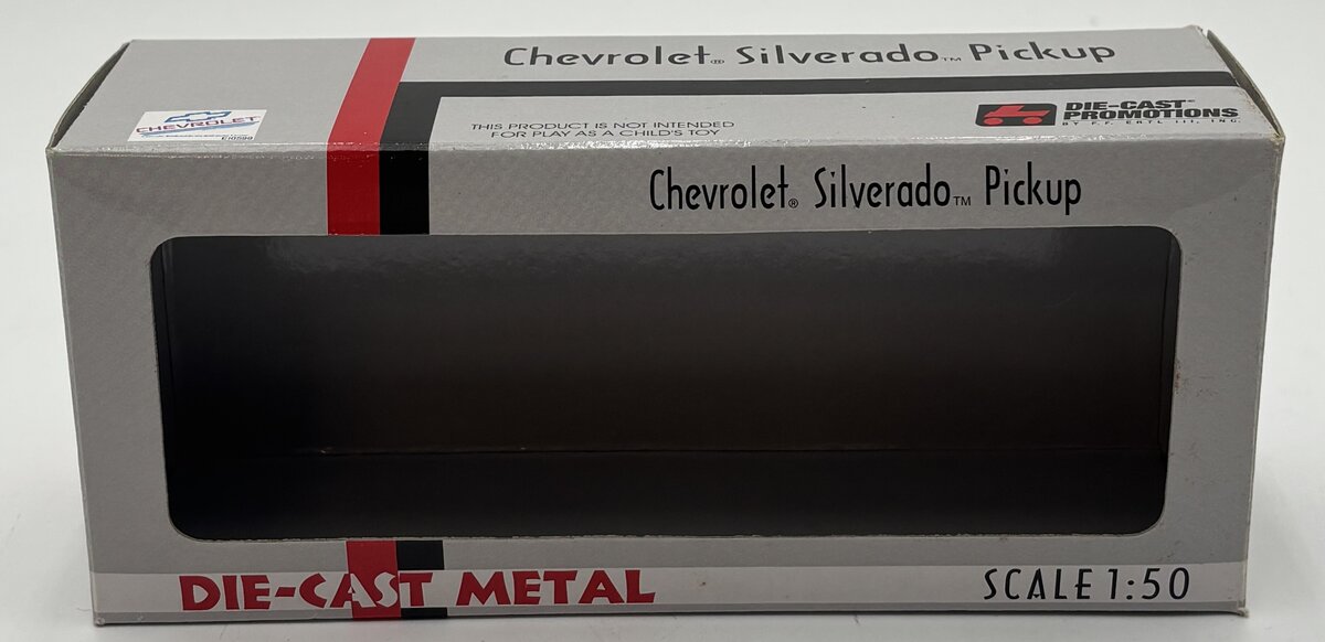 Die Cast Promotions 1:50 ALL Silver Chevrolet Silverado Pickup LN/Box