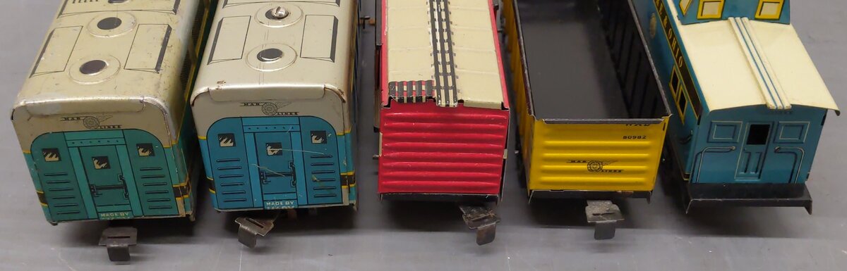 Marx 9629 Vintage O Gauge Diesel Locomotive Freight Starter Set VG/Box