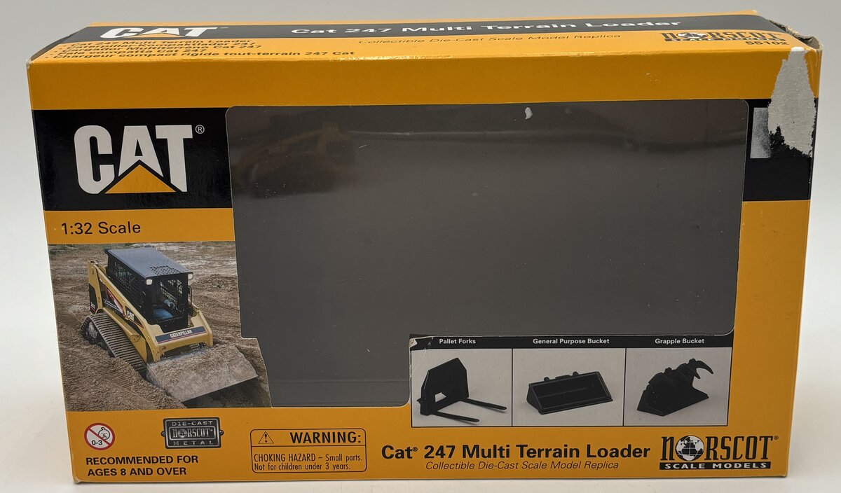 Norscot 55102 1:32 Caterpillar 247 Skid Steer Loader LN/Box