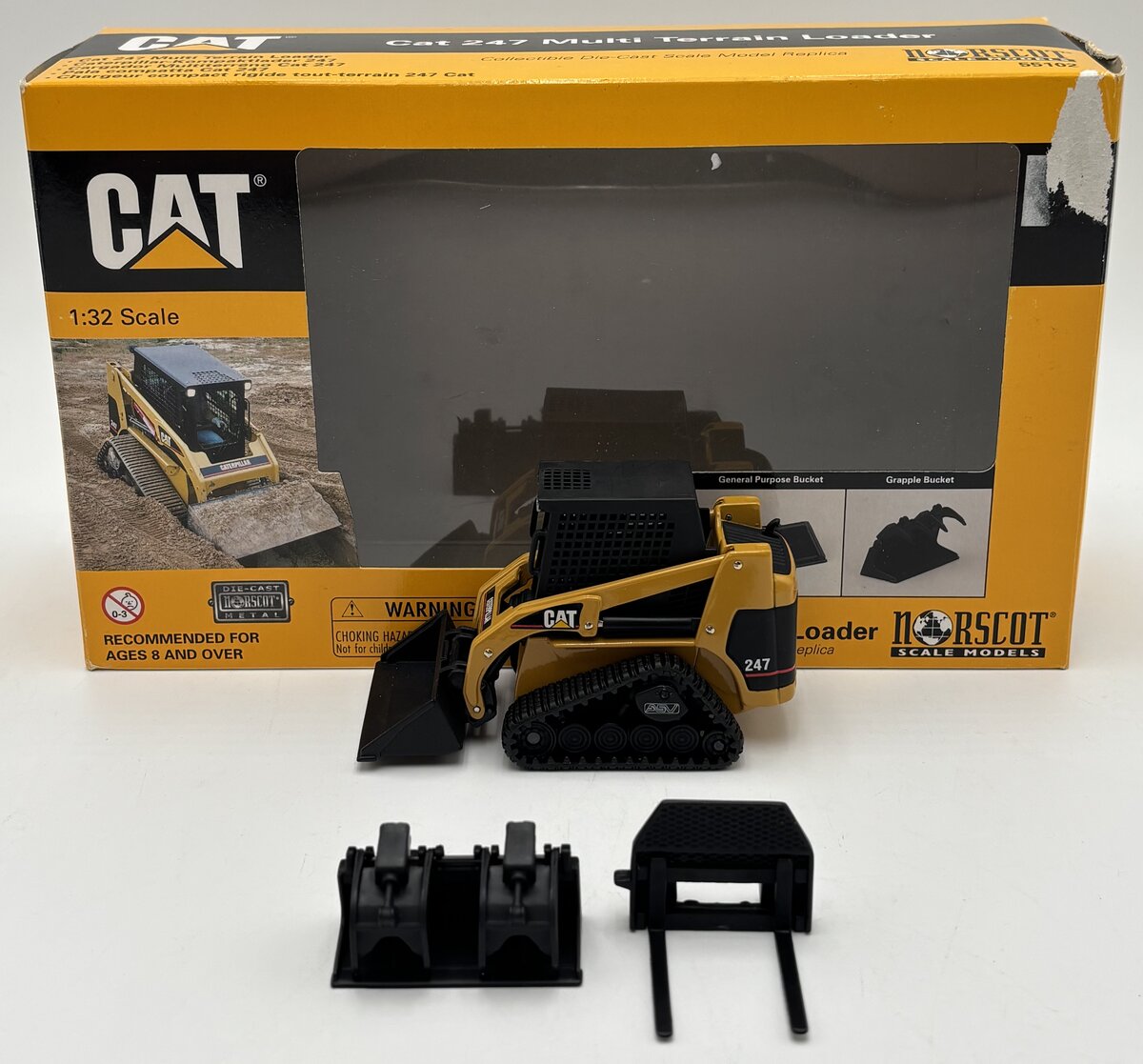 Norscot 55102 1:32 Caterpillar 247 Skid Steer Loader LN/Box