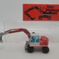 NZG 162 1:50 Scale O & K Red MH4 Mobile Wheel Excavator Die Cast Model NIB