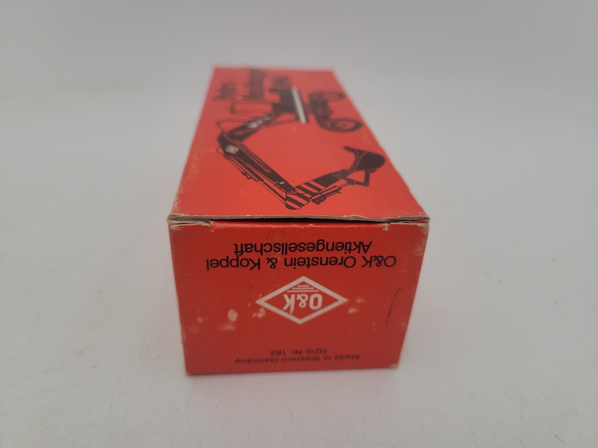 NZG 162 1:50 Scale O & K Red MH4 Mobile Wheel Excavator Die Cast Model NIB