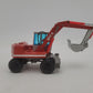 NZG 162 1:50 Scale O & K Red MH4 Mobile Wheel Excavator Die Cast Model NIB