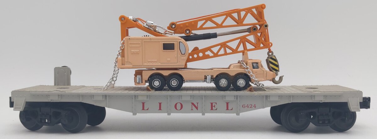 Lionel 6424 O Gauge Scout Flatcar - Custom EX