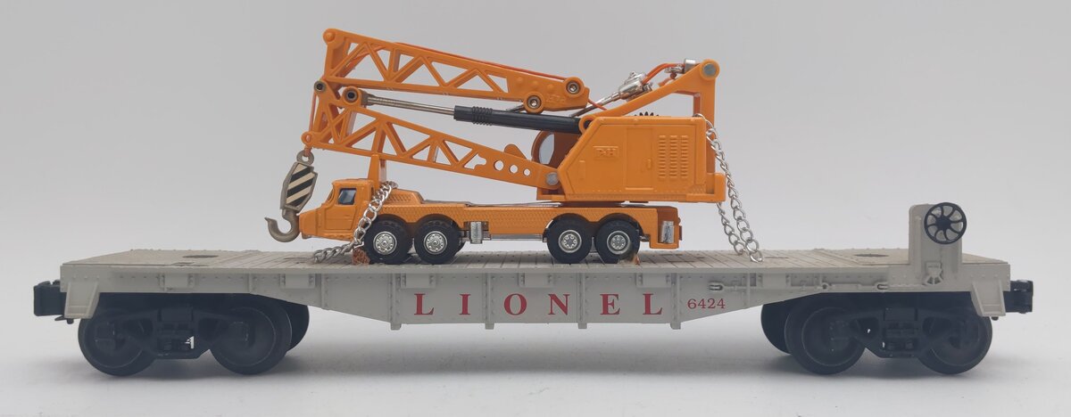 Lionel 6424 O Gauge Scout Flatcar - Custom EX