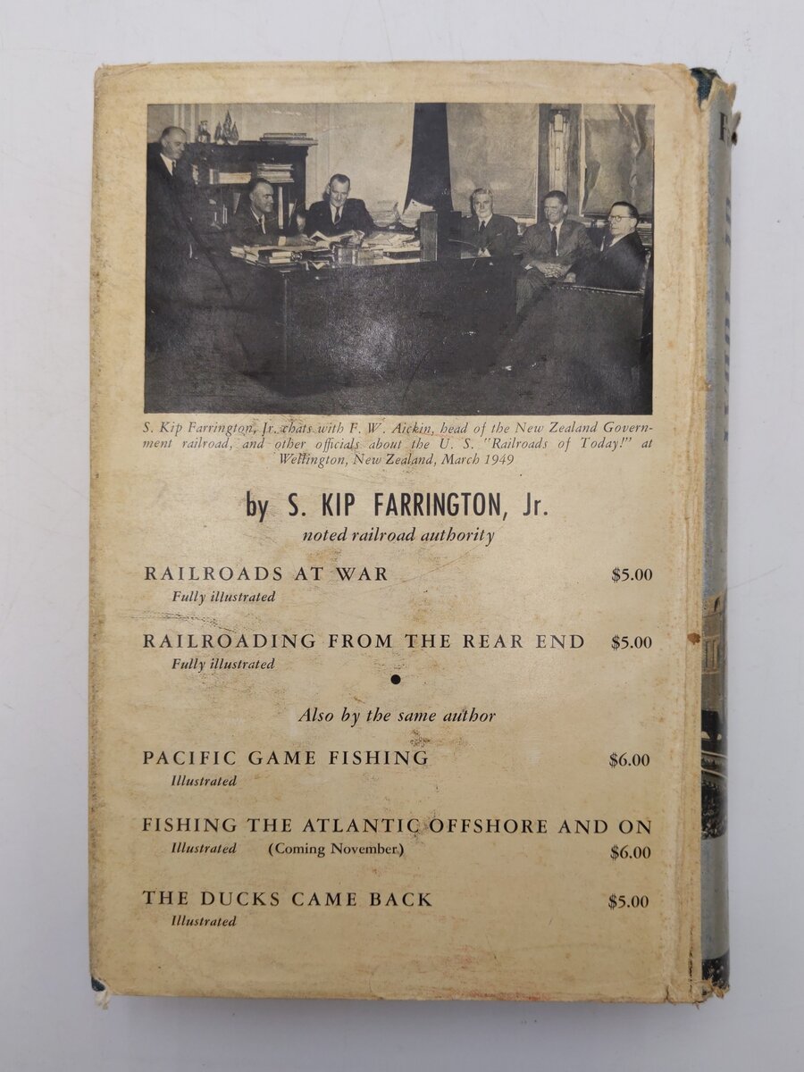 Railroads Of Today Hardcover Book By S. Kip Farrington Jr.