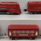 Lionel 278E Vintage O Prewar Red Comet Set - 264E/265W, 604, 603, 603