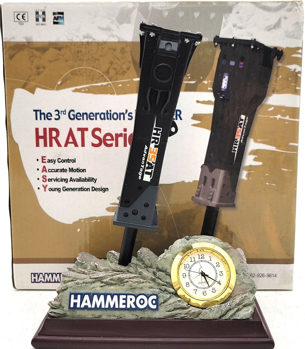 Hammeroc HR35AT Jack Hammer w/ Rock & Clock EX/Box