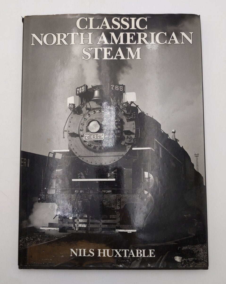 Classic North American Steam Hardcover Book By Nils Huxtable