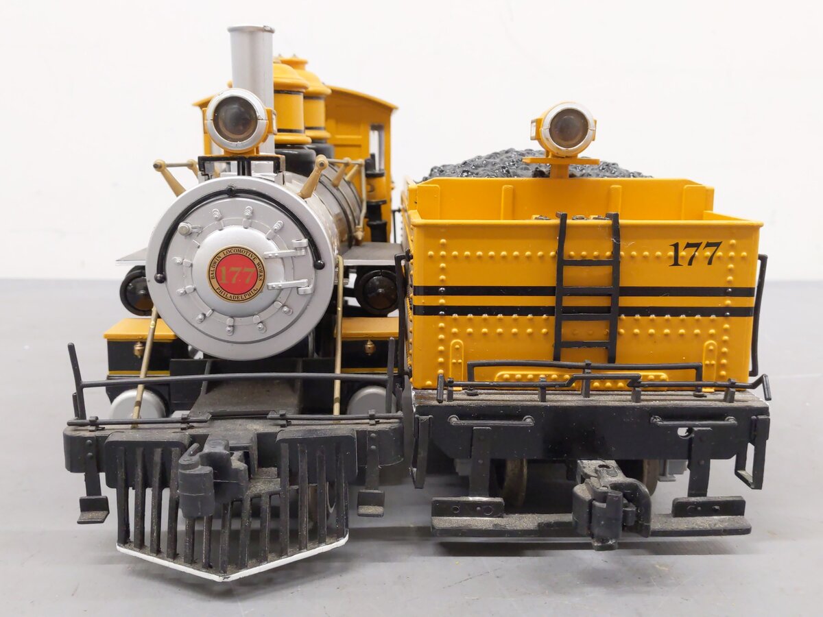 Bachmann 177 G Denver & Rio Grande Western Steam Locomotive & Tender #177 VG
