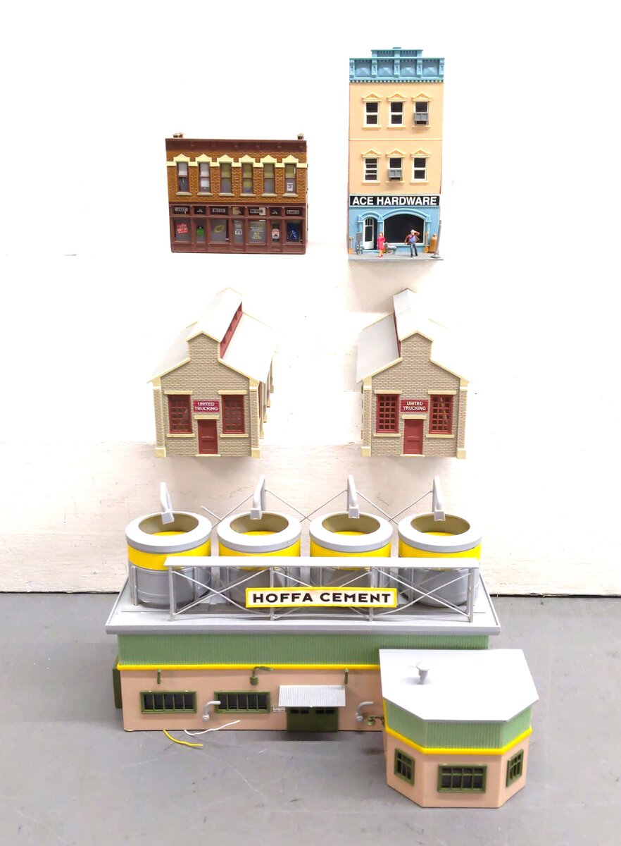 Walthers & Other HO Scale Assorted Buildings [5] VG