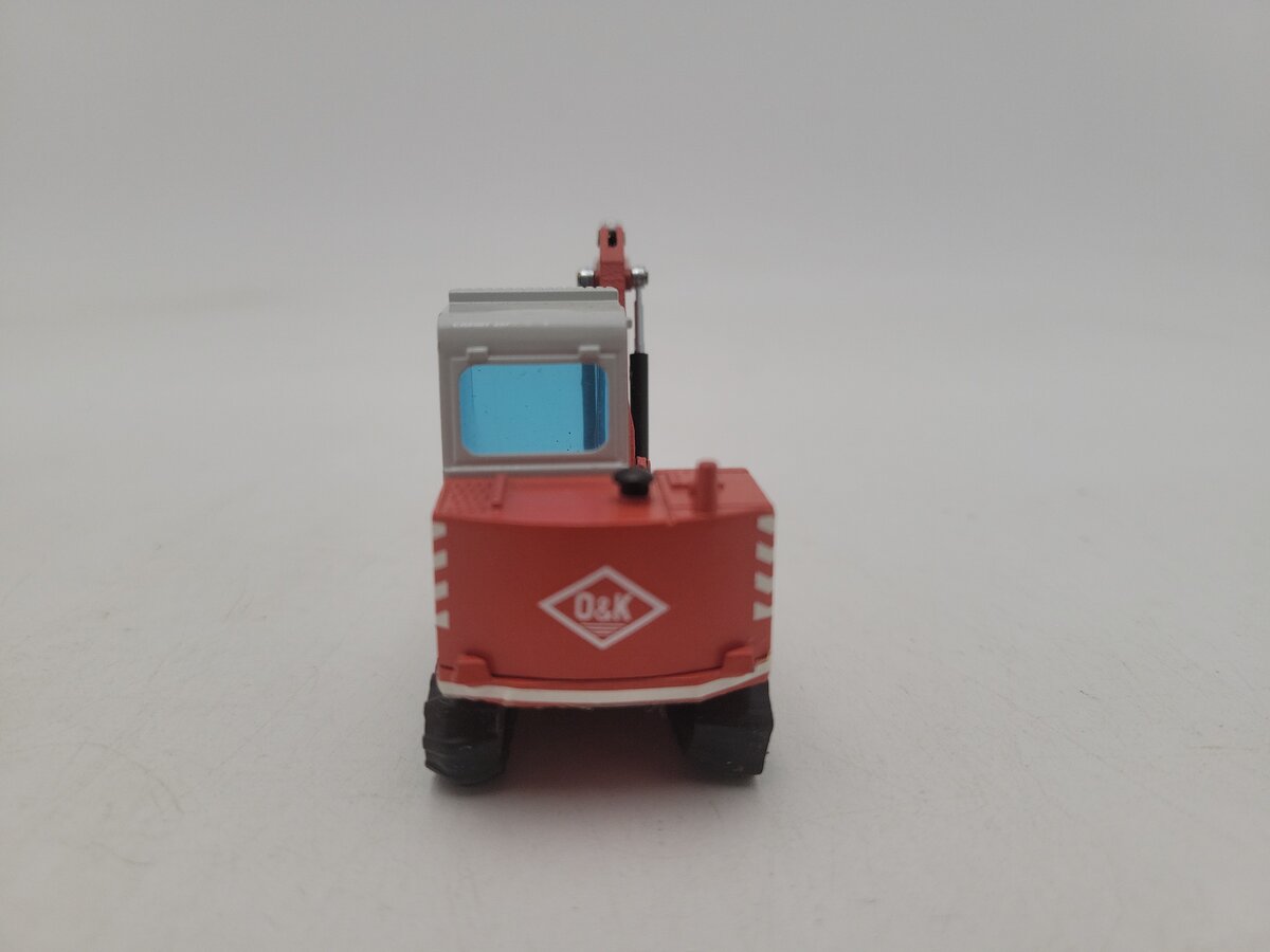 NZG 288 1:50 Scale Red/Gray O&K RH 2 Mini Excavator Raupenbagger Die Cast Model EX/Box