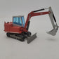 NZG 288 1:50 Scale Red/Gray O&K RH 2 Mini Excavator Raupenbagger Die Cast Model EX/Box