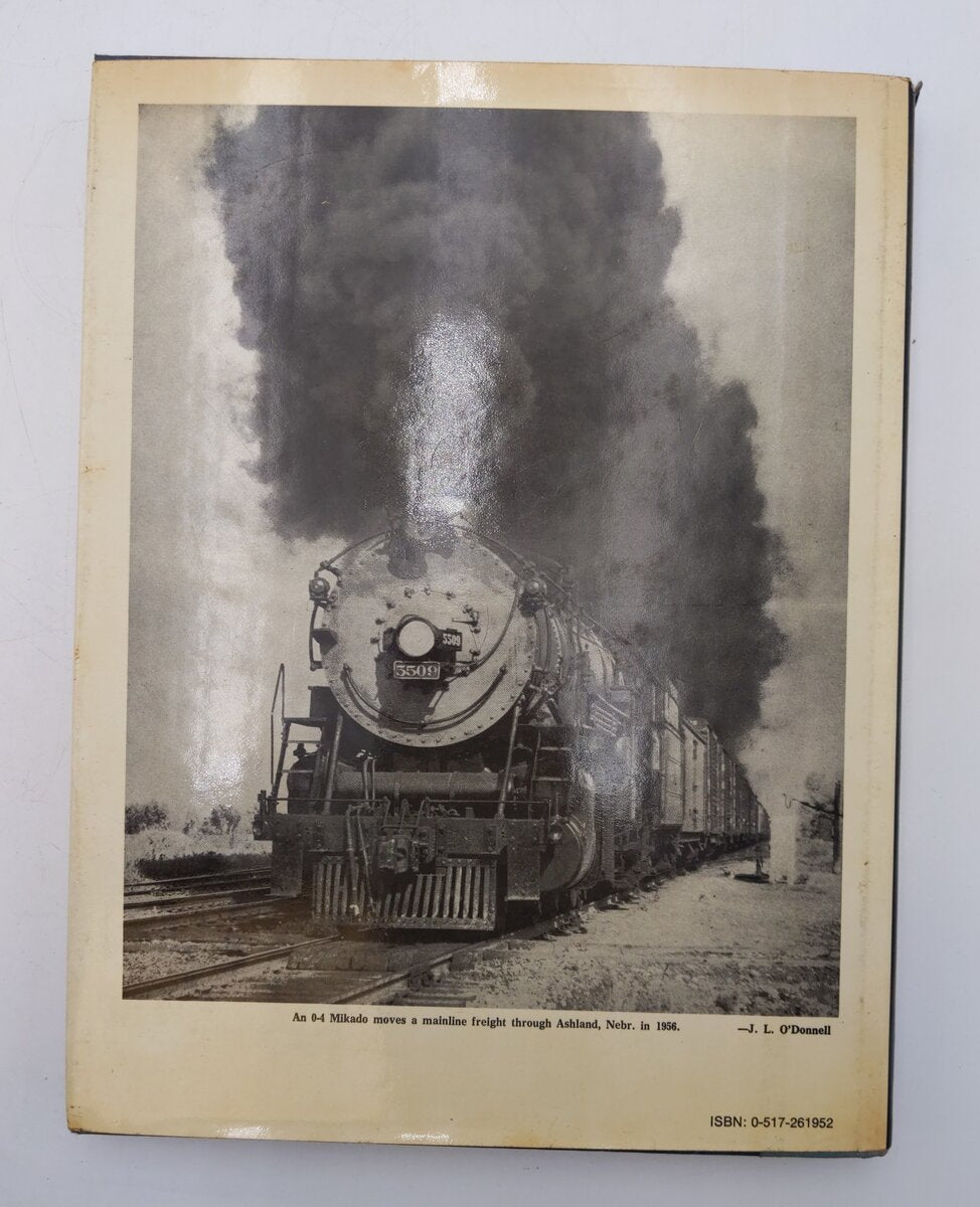 Steam Locomotives of the Burlington Route Hardcover Book By Bernard Corbin VG