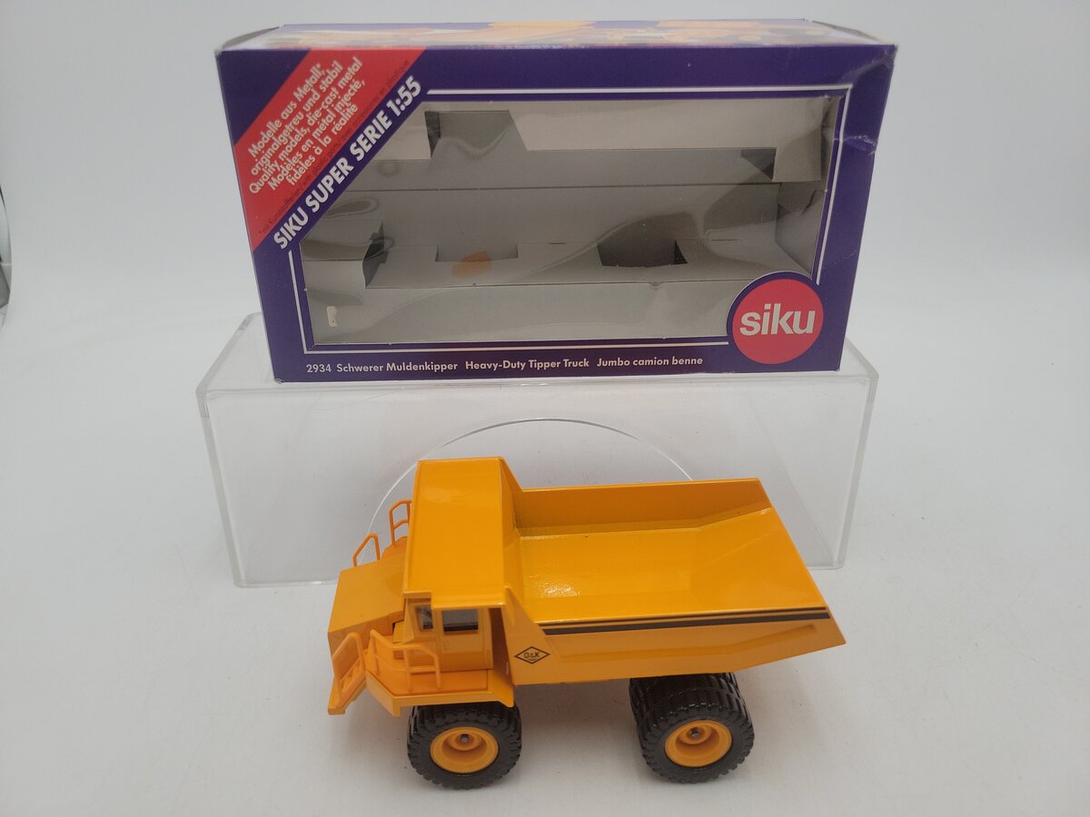 Siku 2934 1:55 Scale Construction Super Serie Heavy Duty Tipper-Truck Die Cast EX/Box