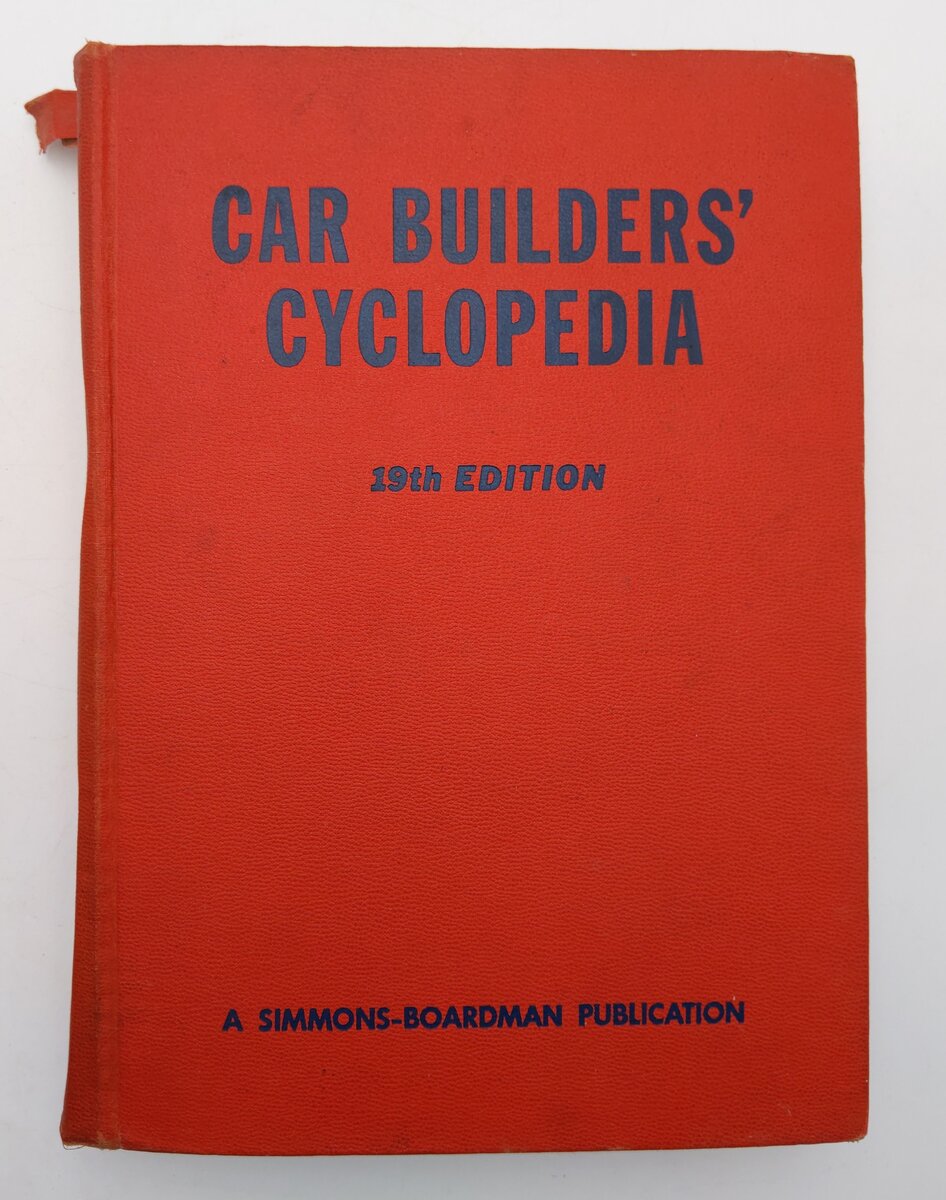 Car Builders' Cyclopedia- 19th Edition Book By Simmons-Boardman Publication