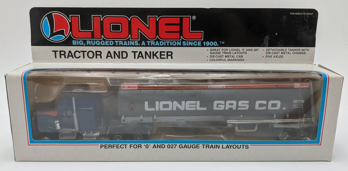 Lionel 6-12739 O / O27 Gauge Lionel Gas Company Tractor Trailer Truck NIB