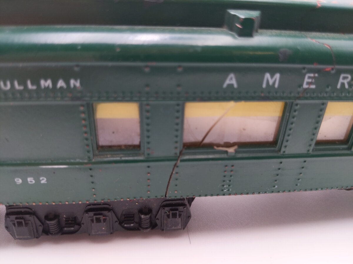 American Flyer 952 Vintage S Pikes Peak Heavyweight Pullman Car