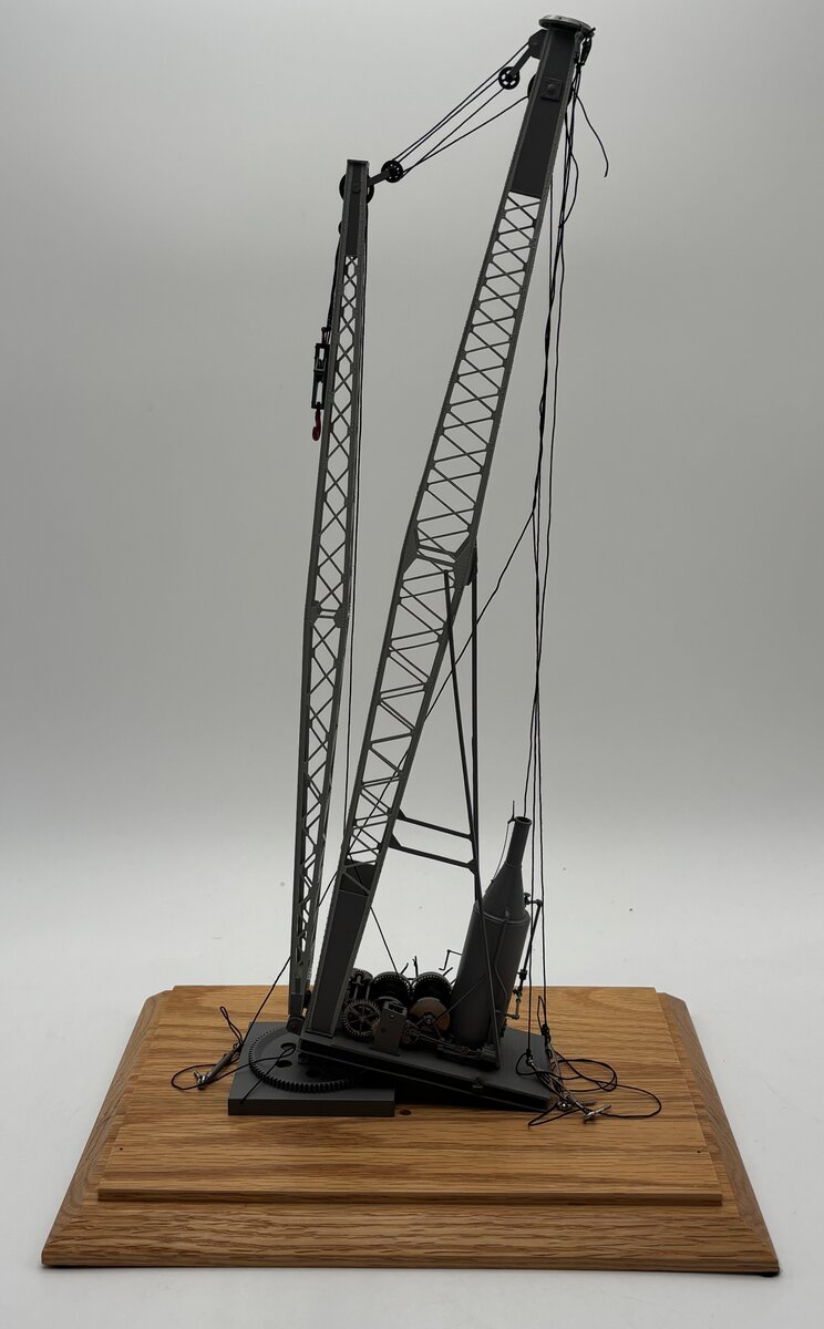 CCM 518 Brass American Hoist & Derrick Steam Powered Crane VG/Box