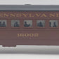 Lionel 6-16002 O Gauge Pennsylvania Tuscan Coach Car #16002 EX/Box