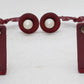 MTH 20-1019 O Gauge No.54 Maroon Lamp Post Set EX/Box