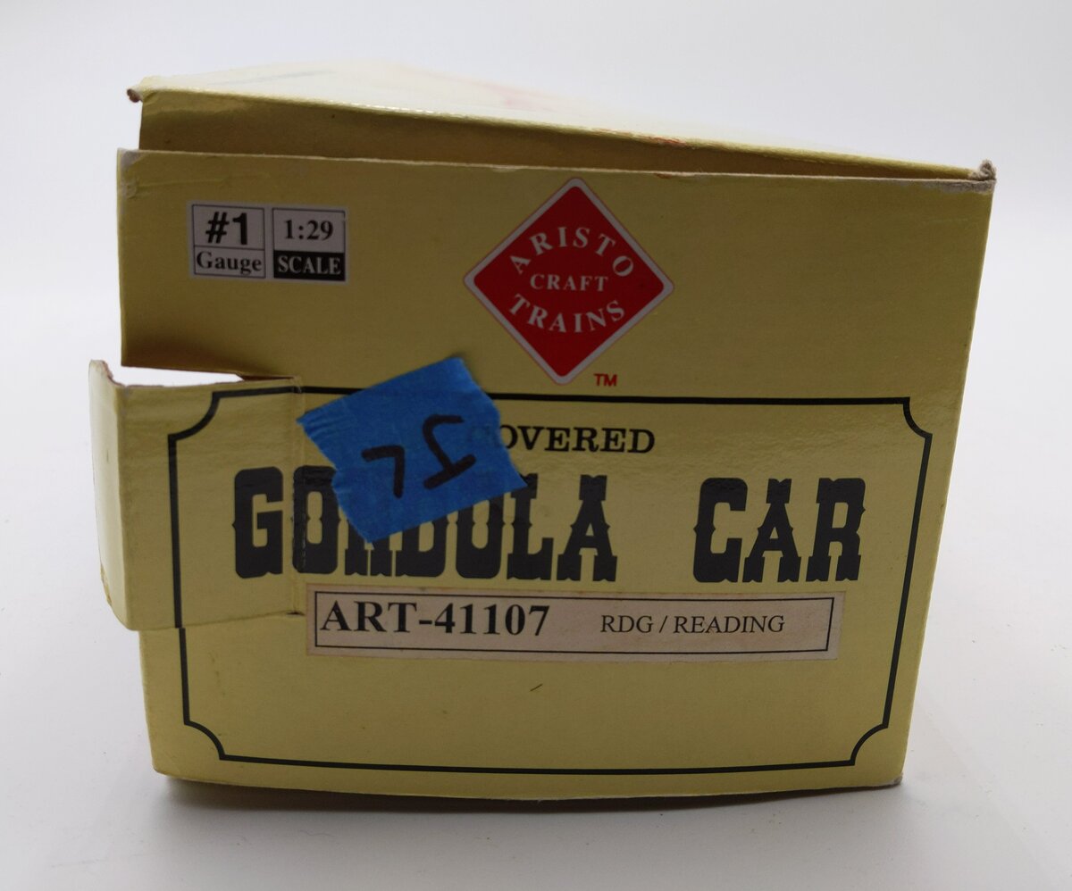 Aristo-Craft 41107 Reading Covered Gondola LN/Box