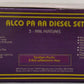 MTH 20-2022-1 O Southern Pacific Alco PA AA Diesel Set w/PS1#6019/6020 EX/Box