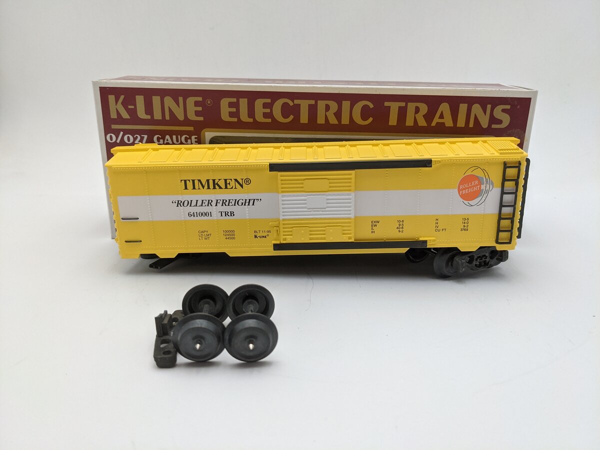 K-Line K641-0001 O Gauge Timken® Classic Boxcar VG/Box