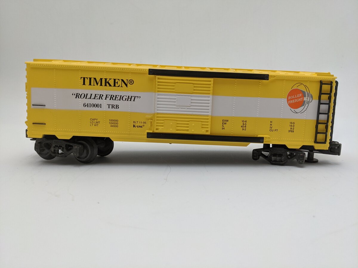 K-Line K641-0001 O Gauge Timken® Classic Boxcar VG/Box