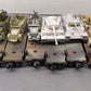 Lionel & Other O Gauge Assorted Custom Painted Flat Cars with Military Load [6]