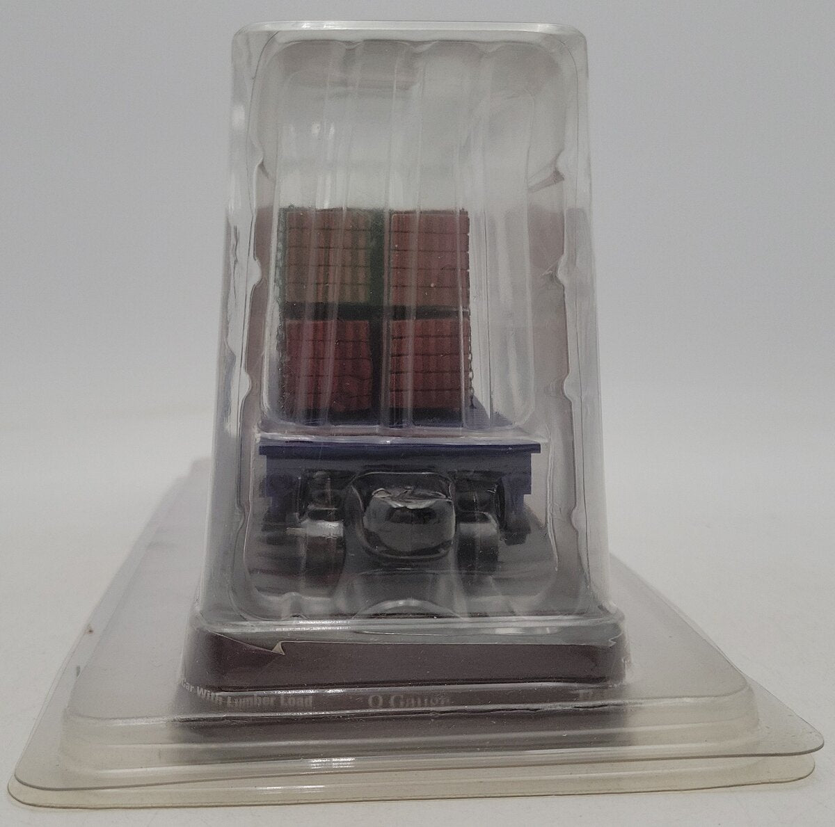 Menards 279-0840 O Gauge Alaska Flatcar W/ Lumber Load EX