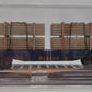 Menards 279-0840 O Gauge Alaska Flatcar W/ Lumber Load EX