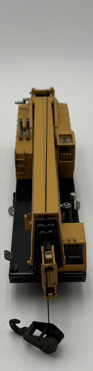 NZG 152 1:55 Scale Yellow Model TM 1500 Diecast Extendable Boom Crane W/Emblem LN/Box