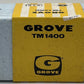NZG 152 1:55 Scale Yellow Model TM 1400 Die-Cast Extendable Boom Crane W/Emblem LN/Box
