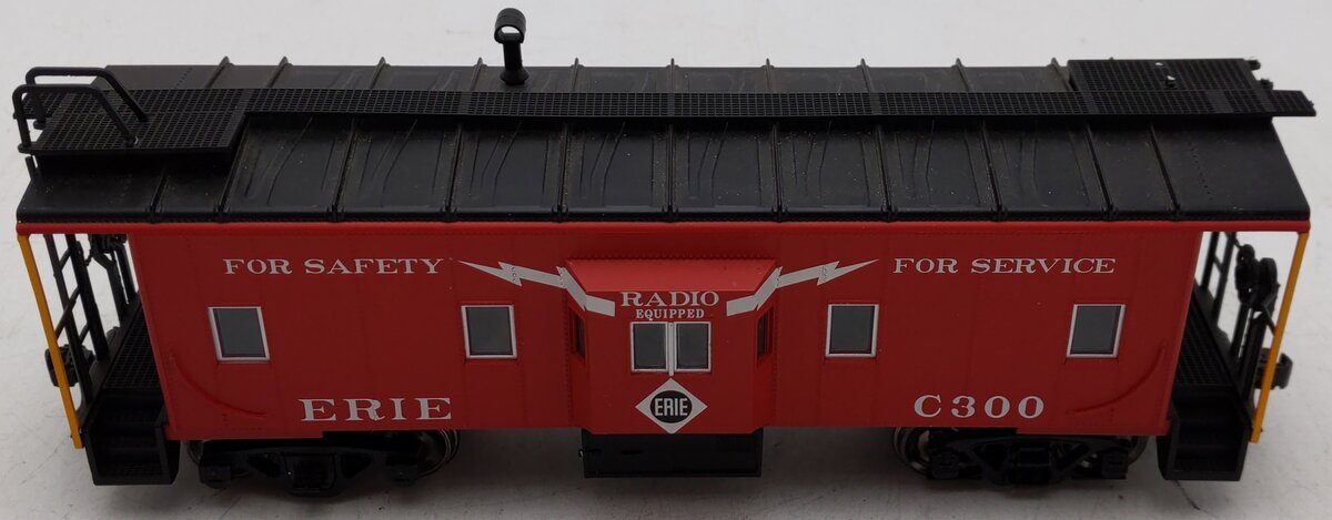 Atlas 0797-1 O Scale 2 Rail Erie Radio Equipped Caboose Car #C300 VG/Box