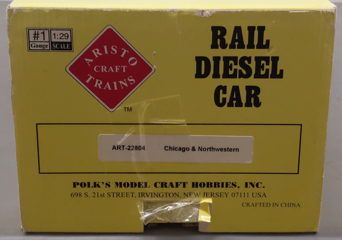 Aristo-Craft 22804 Chicago North Western Rail Diesel Car VG/Box
