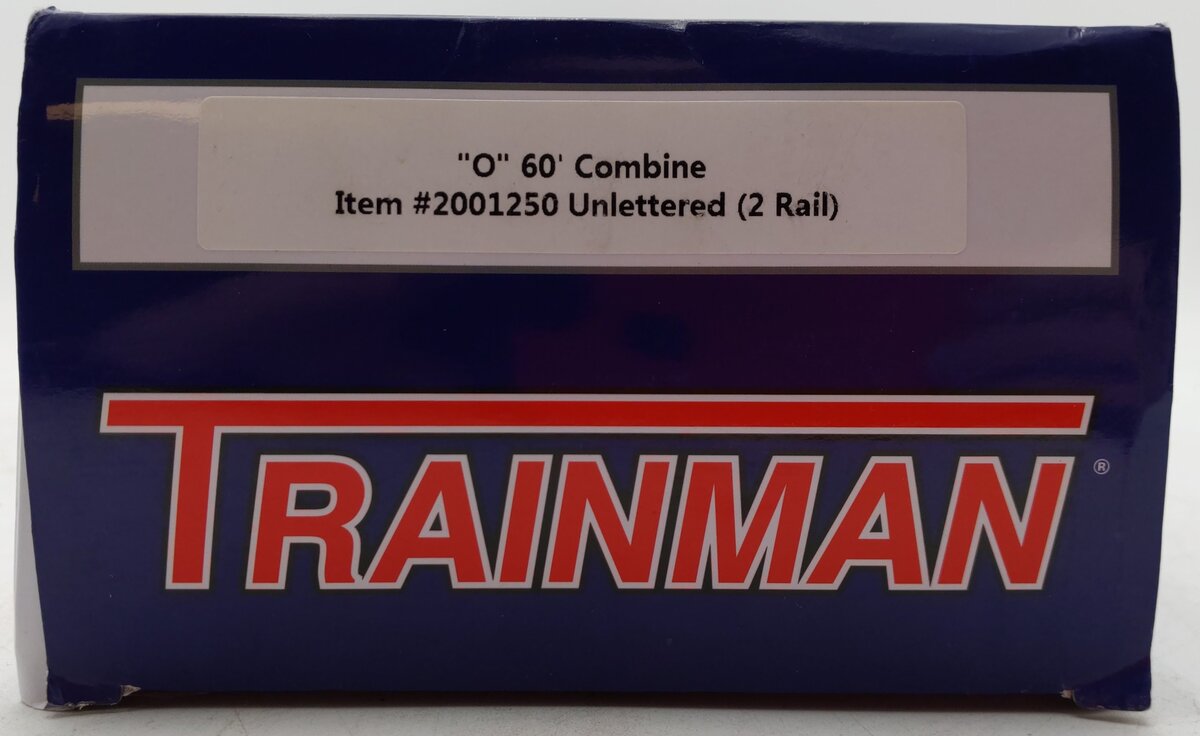 Atlas 2001250 O Gauge Custom Erie Trainman 60' Combine Passenger Car (2-Rail) VG/Box