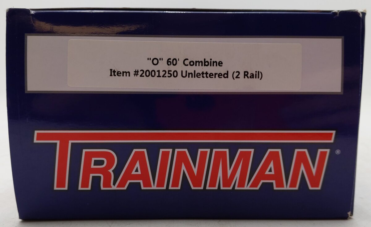 Atlas 2001250 O Gauge Custom Erie Trainman 60' Combine Passenger Car (2-Rail) VG/Box