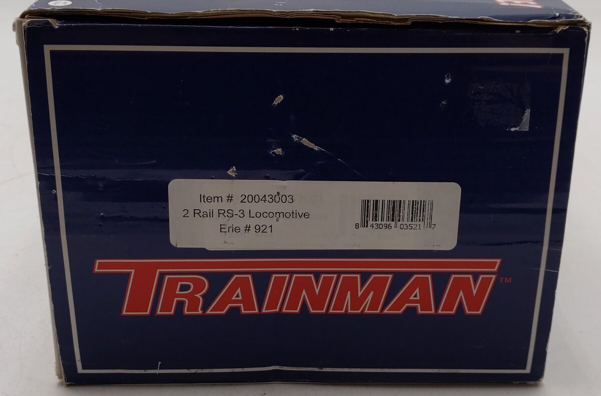 Atlas 20043003 O Scale 2 Rail Erie Diesel Locomotive #921 VG/Box