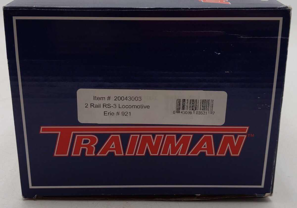 Atlas 20043003 O Scale 2 Rail Erie Diesel Locomotive #921 VG/Box
