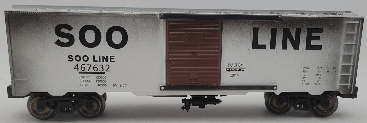 Menards 279-0711 O Soo Line Boxcar #467632 LN