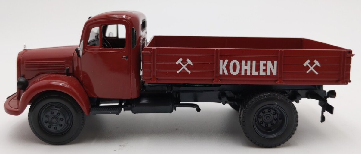 Minichamps 439350002 1:43 Scale DieCast 1950 Mercedes-Benz L 3500 "Kohlen" Truck EX
