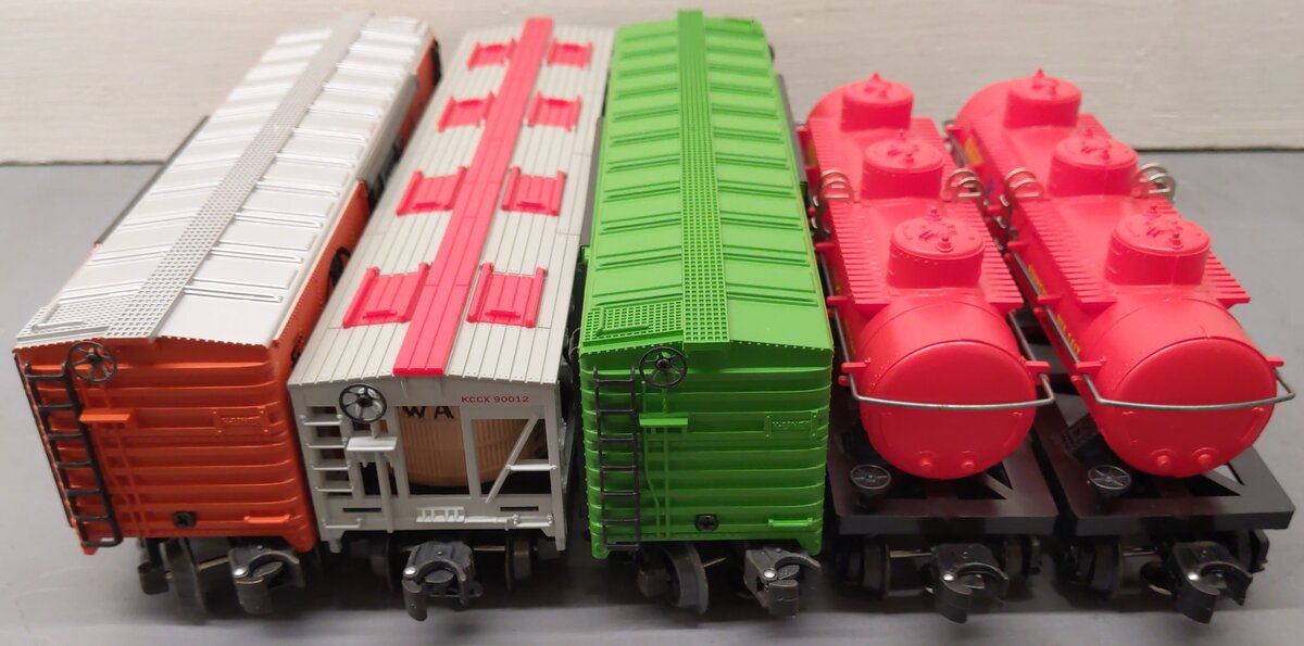 K-Line O Gauge Assorted Freight Cars 5426, 90012, 90009, 90010 [5] EX/Box