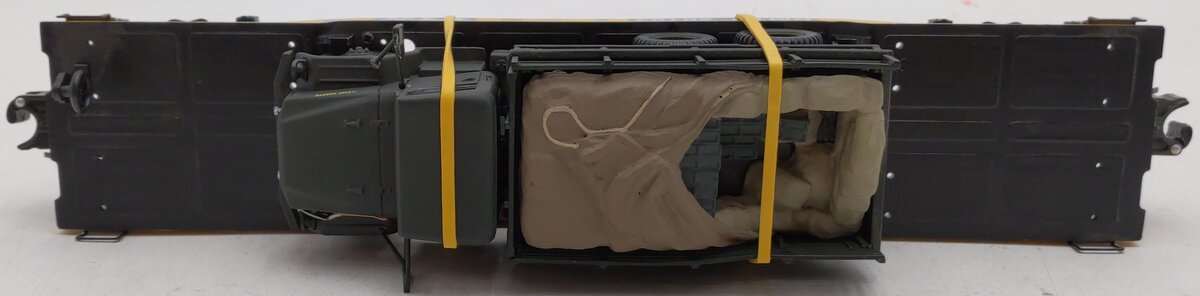 RMT 96699-033 O Gauge RMTX Flatcar with USMC Truck #20103 EX/Box