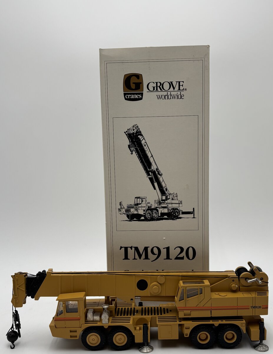 NZG 380 1:50 Scale Die-Cast Grove TM9120 Hydraulic Crane LN/Box